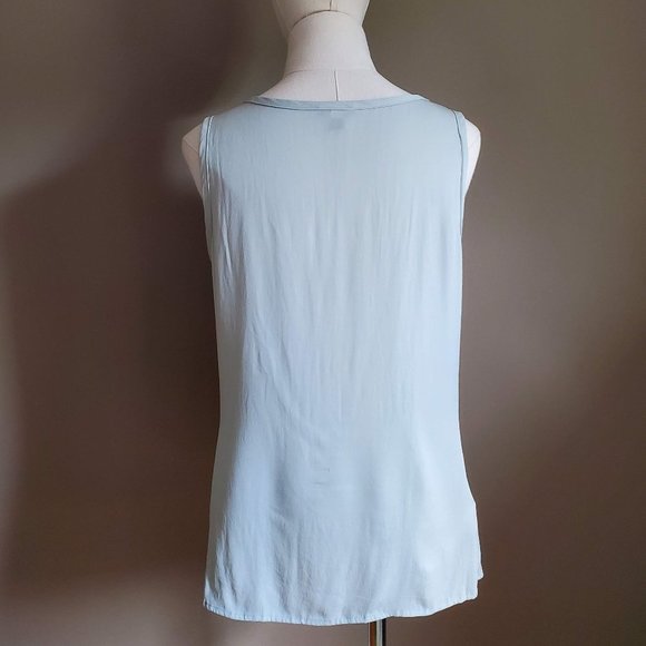 Ann Taylor Silk Camisole, Mint, Medium - Picture 3 of 8